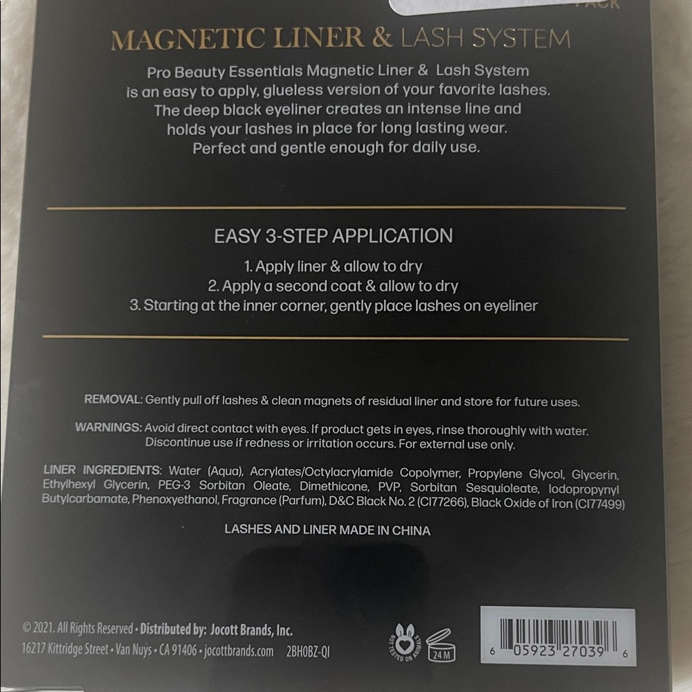 Magnetic Liner & Lash System - Black - Picture 2 of 2